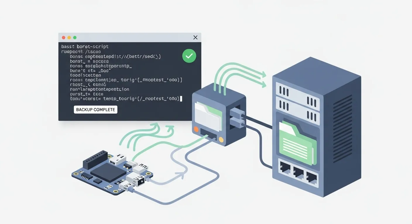 Backup Automático do CasaOS para Servidor Local1