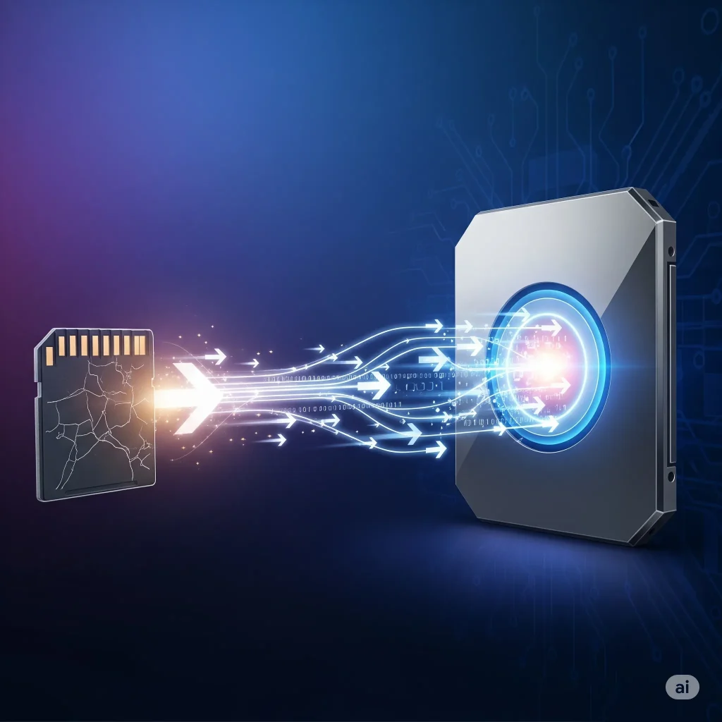 Data transfer for modern storage.