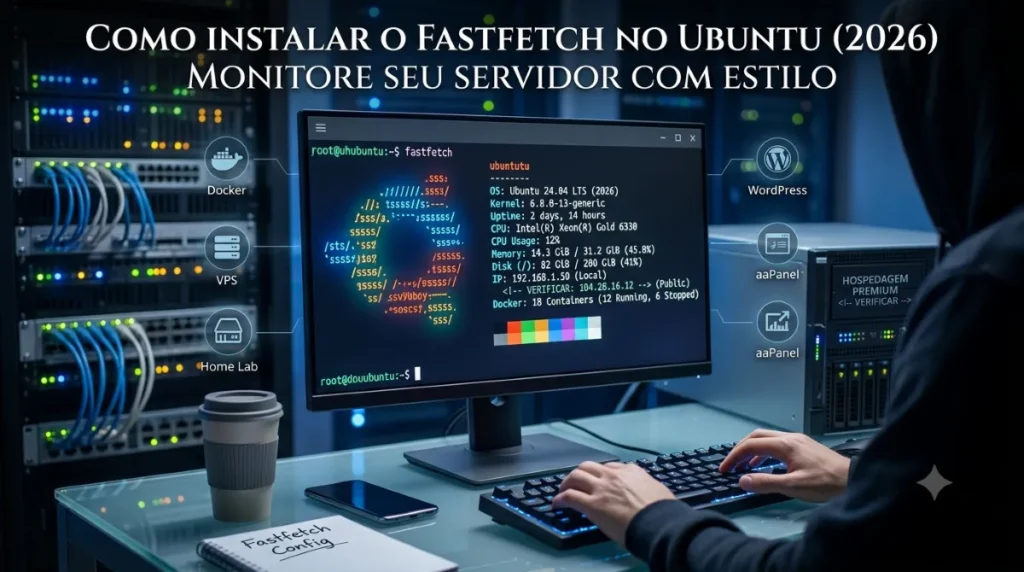 Como Instalar e Configurar o Fastfetch no Ubuntu (2026): O Guia Definitivo de Monitoramento via Terminal